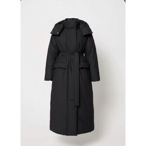 KHY x Entire Studios Long Puffer Coat Black Size Small S NWT Kylie Jenner